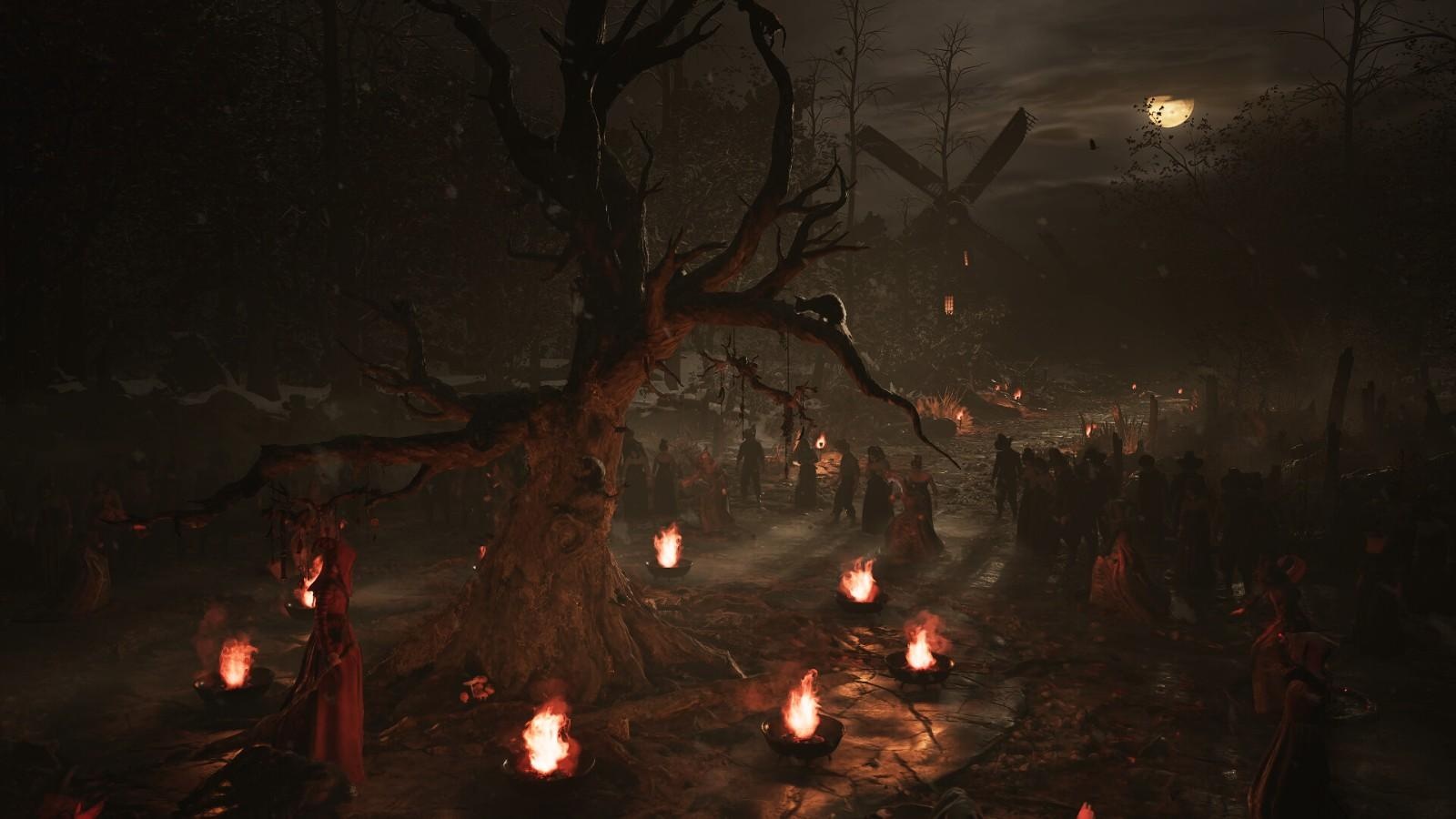 Rituale notturno dell'Esbat in 1666 Amsterdam tra stregoneria e misteri
