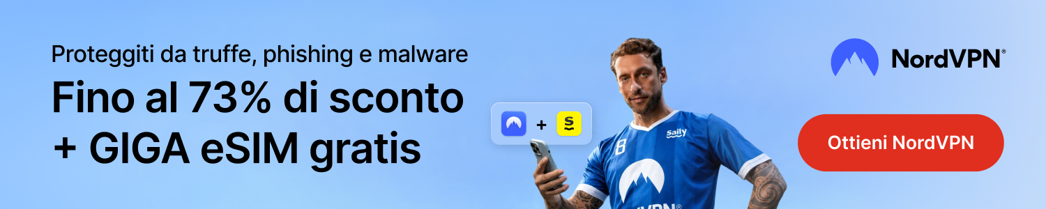 NordVPN - Offerta Top Games Italia