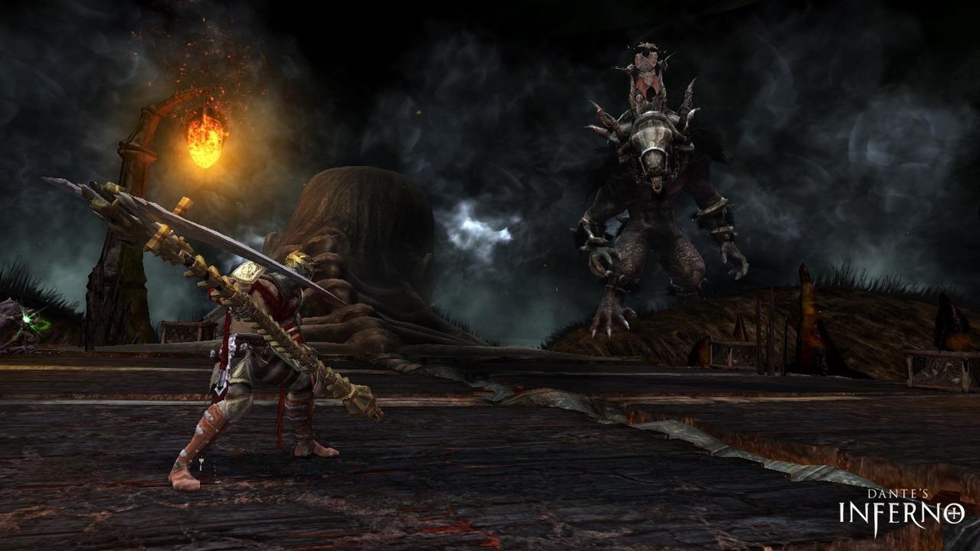 Dante affronta un demone in Dante’s Inferno. La classifica Top Games