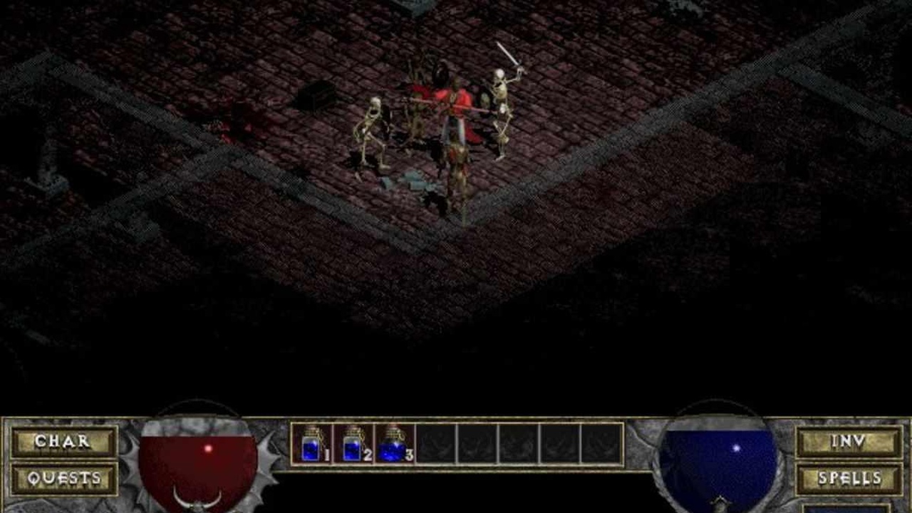 I dungeon di Diablo del 1996, uno dei videogiochi che rivoluzionarono il gaming negli anni 90
