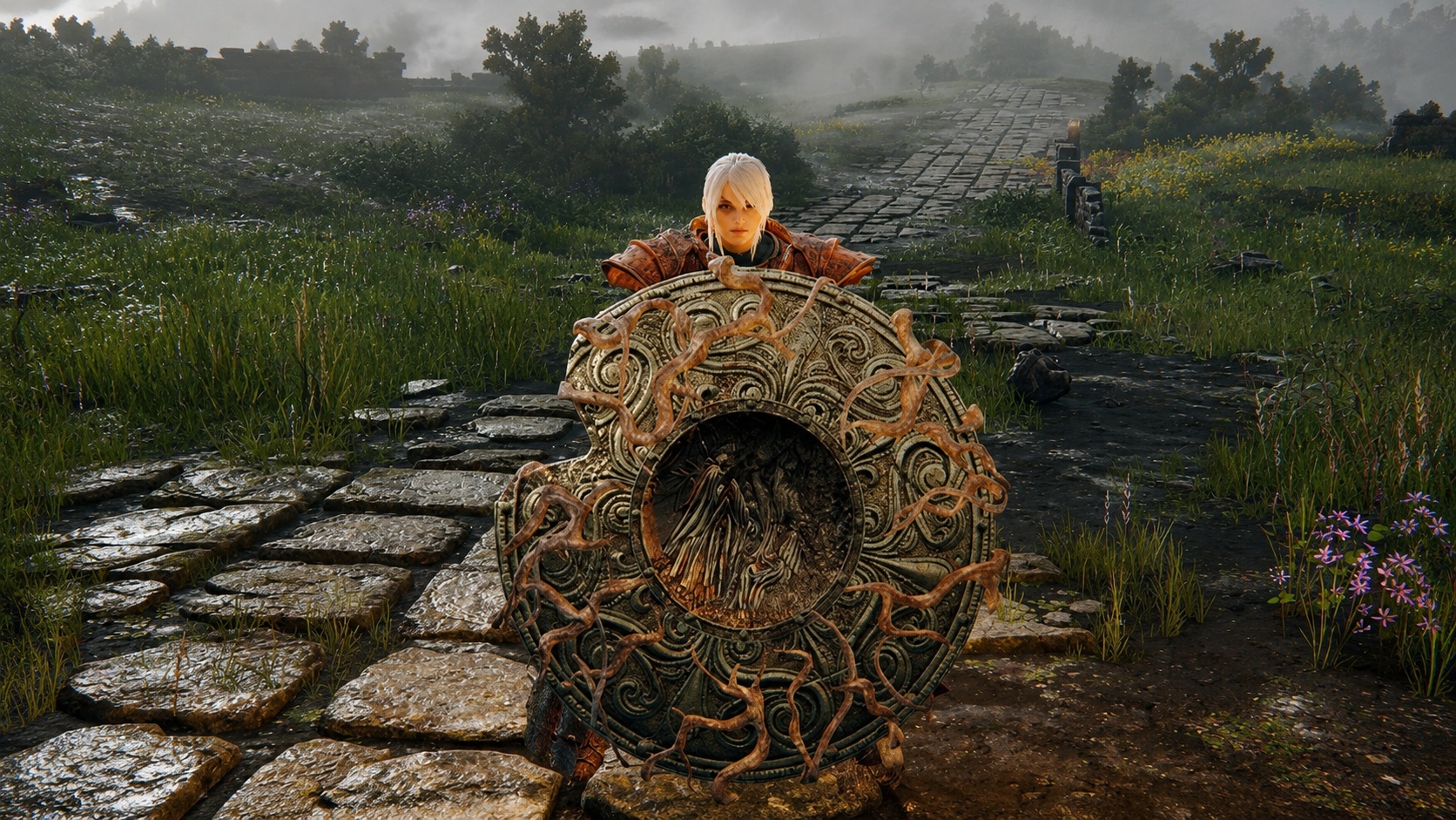 Uno dei grandi scudi migliorati con la patch 1.17 di Elden Ring