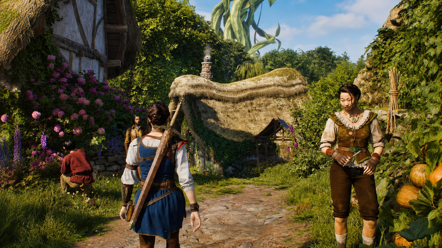 Jasmine e il sistema di interazione con gli NPC nel gameplay di Fable. Le Notizie di Top Games