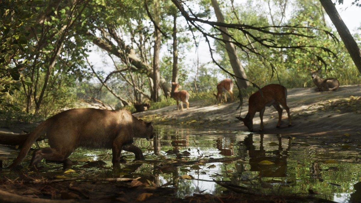 Fauna selvatica negli ambienti naturali di Leonida in GTA VI