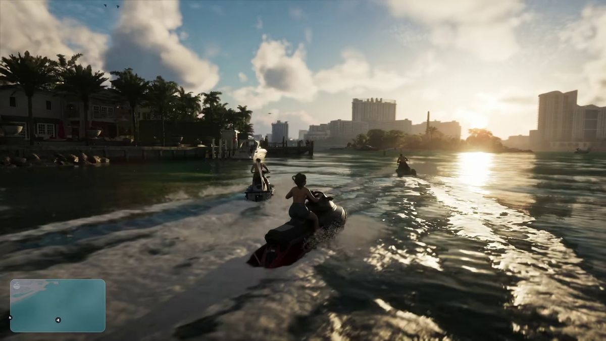 Attività acquatiche nell’Extended Look di GTA VI