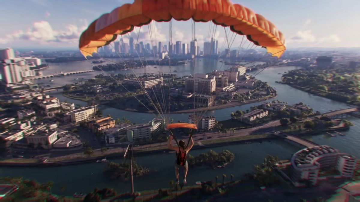 Vice City vista dall’alto nell’Extended Look di GTA VI