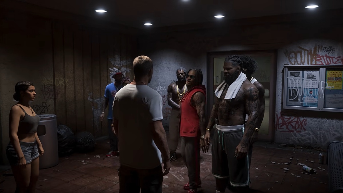 Personaggi e vita quotidiana nel trailer di GTA VI