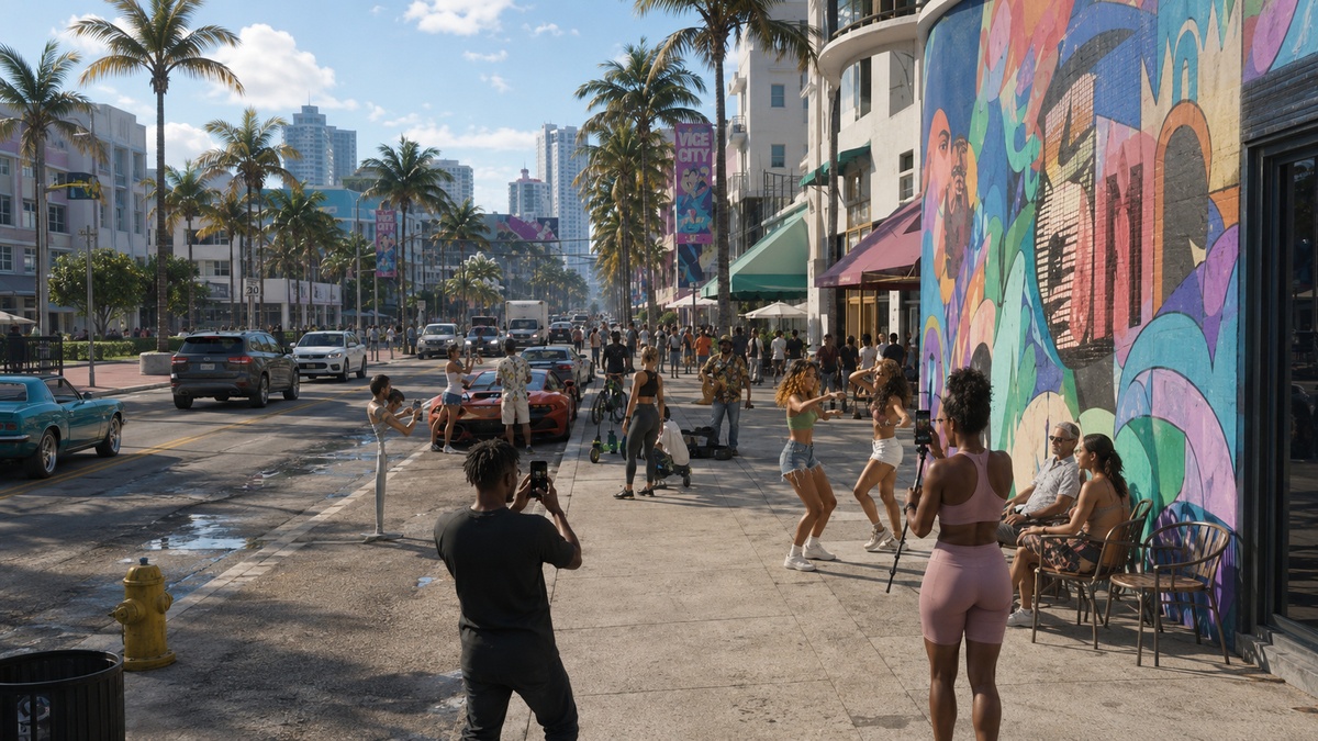 Gli NPC e la vita sociale di Vice City nel trailer di GTA VI