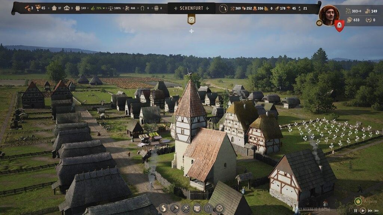 Villaggio medievale e gestione dell'insediamento in Manor Lords nella classifica Top Games