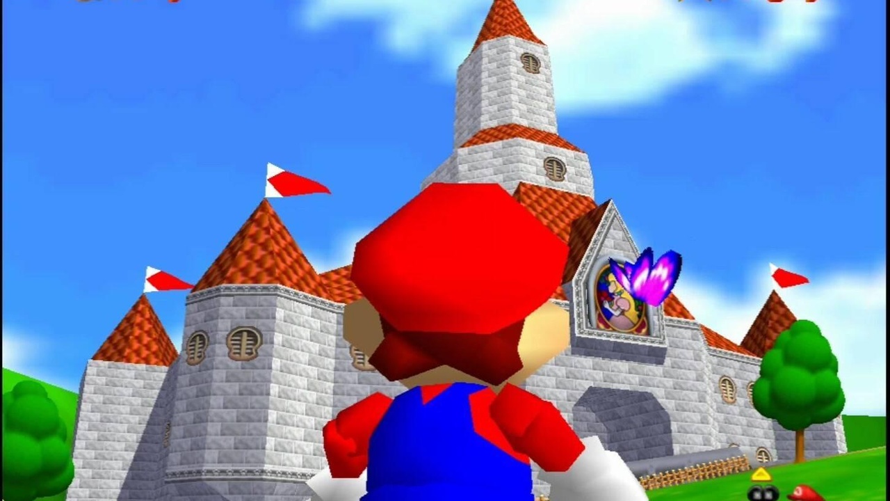 Super Mario 64, uno dei videogiochi 3D che rivoluzionarono il gaming tra il 1995 e il 1996