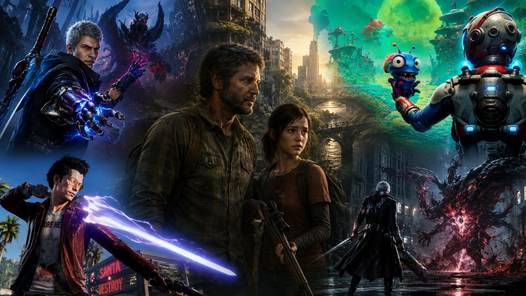 Alcuni dei videogiochi con trama lineare presenti nella nostra classifica Top Games