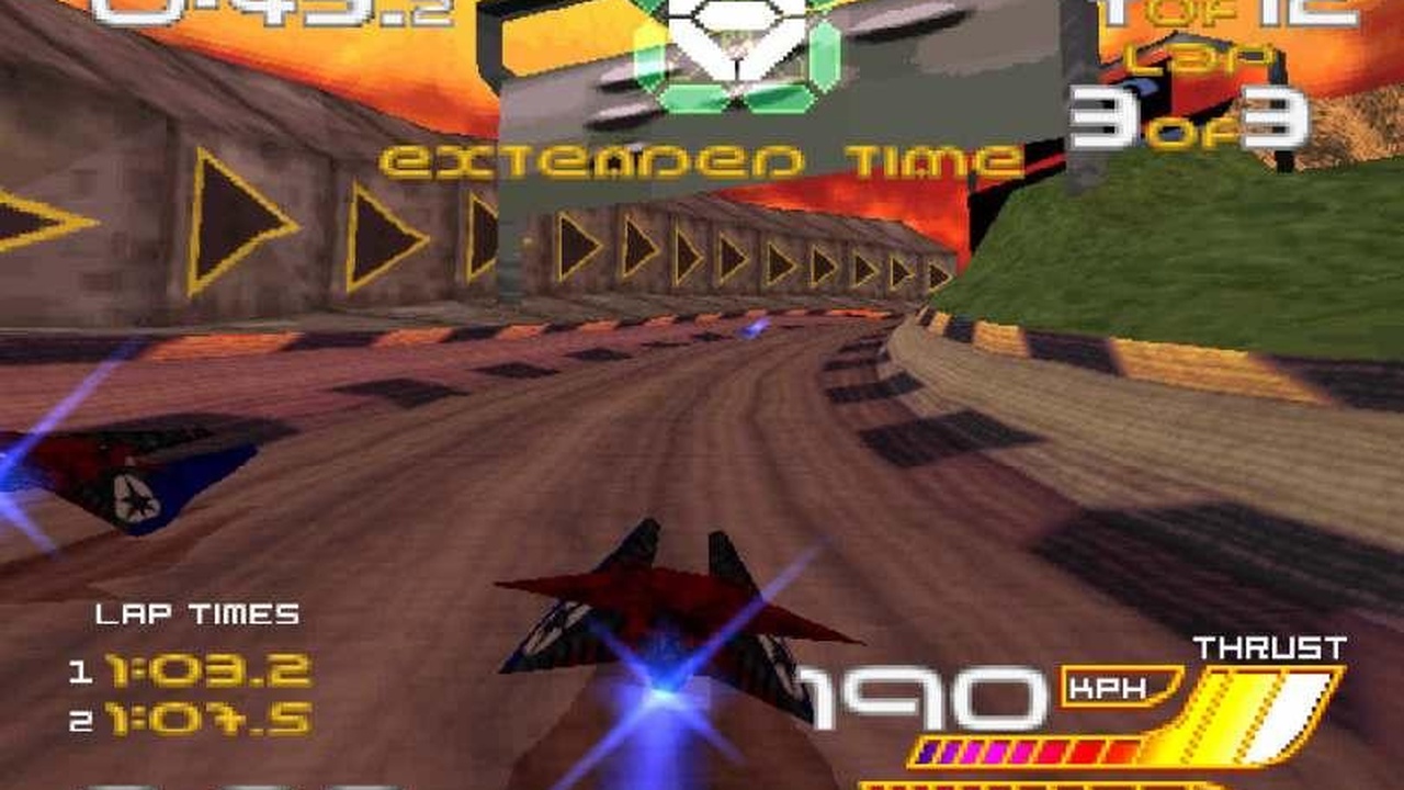 WipEout 2097 su PlayStation, uno dei videogiochi che rivoluzionarono il gaming negli anni 90