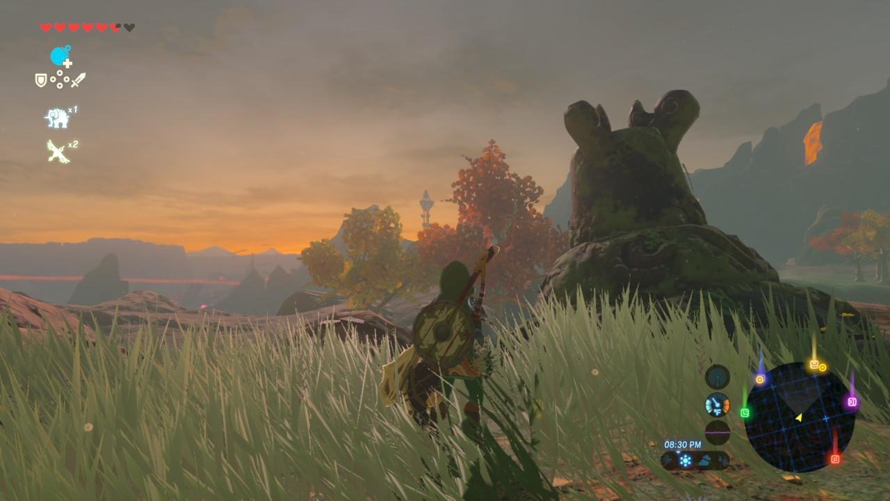 Link esplora Hyrule in The Legend of Zelda Breath of the Wild, tra i migliori videogiochi di sempre