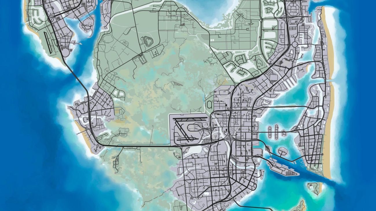 Gurda la mappa completa di GTA VI
