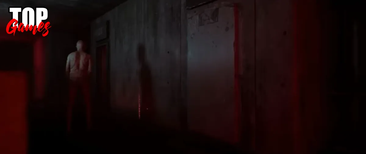 Corridoio rosso in silent hill