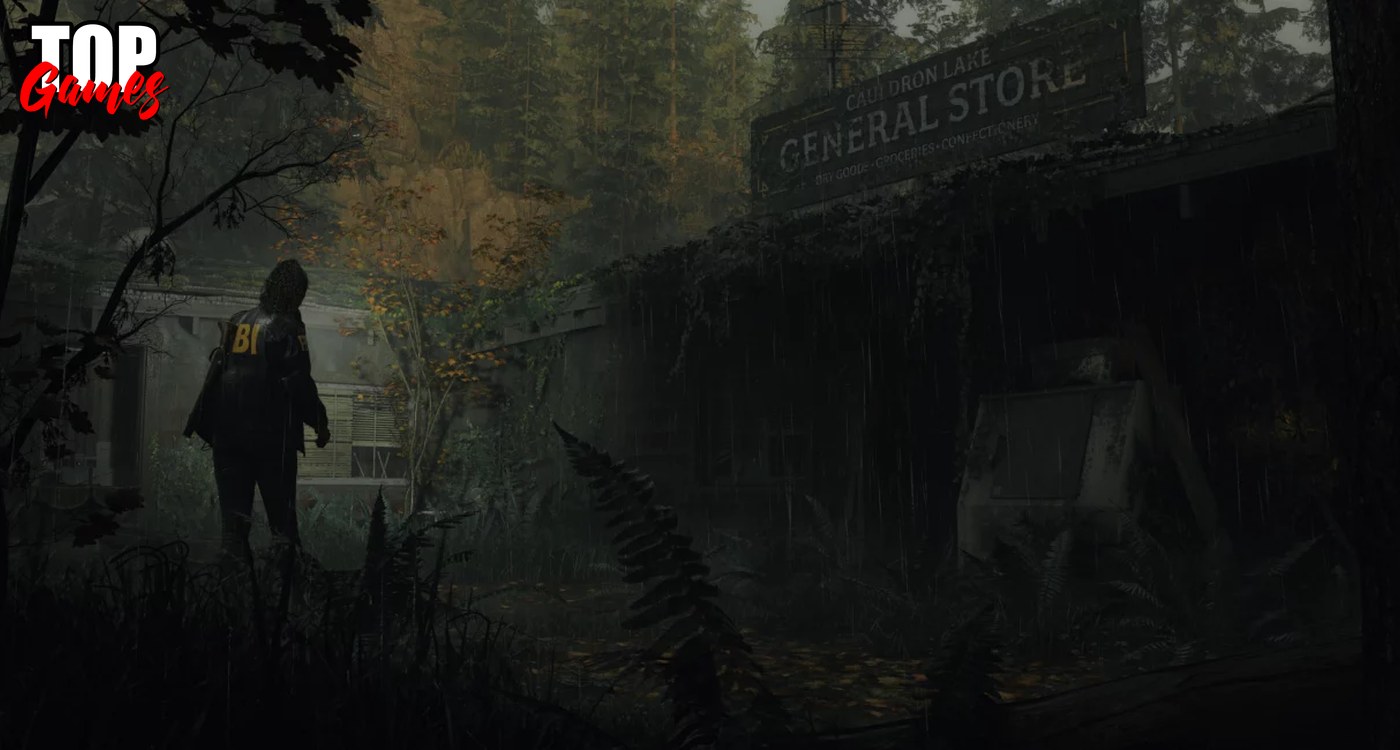 Una scena di Alan Wake 2