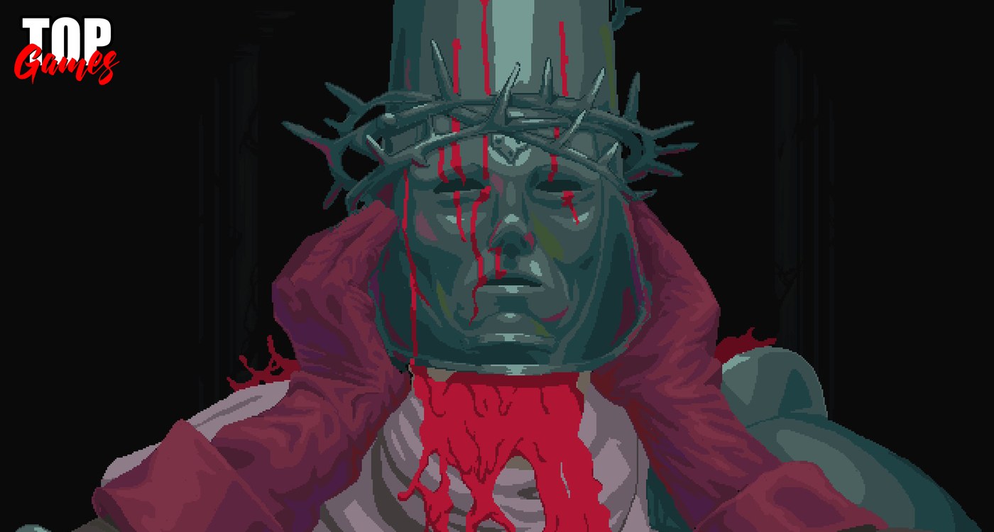 Una scena di Blasphemous