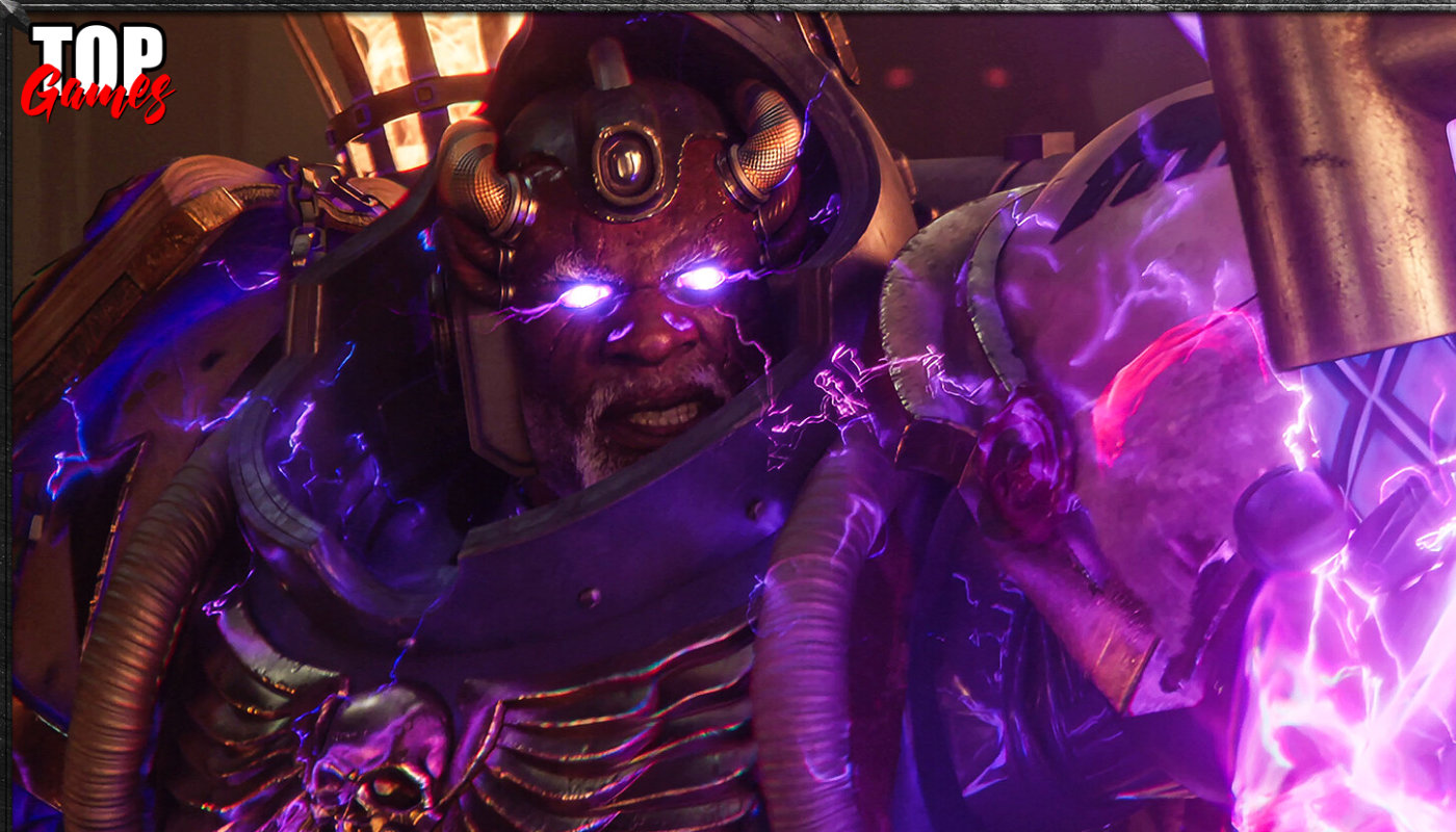 Dawn of War IV Space Marine con poteri psionici nella scena ufficiale