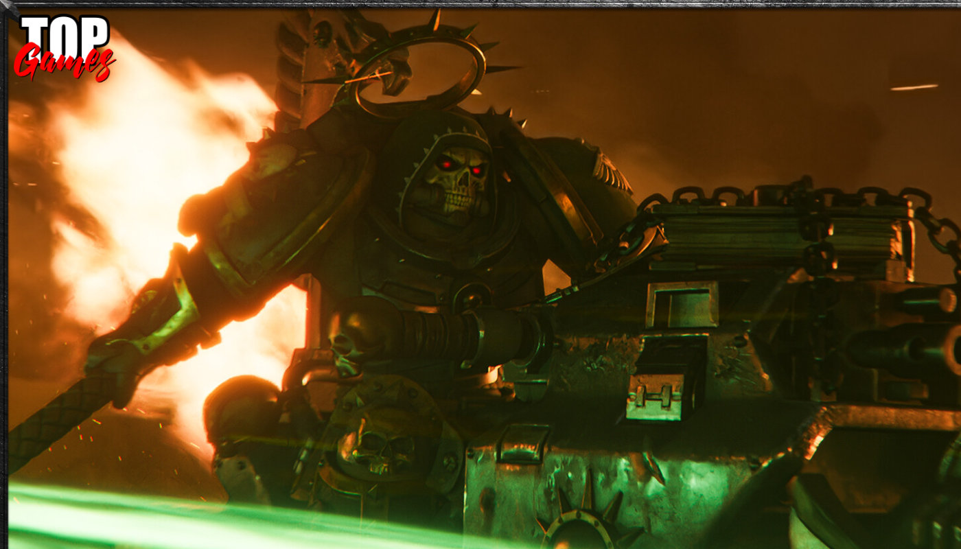 Dawn of War IV eserciti e ambientazione nella schermata ufficiale