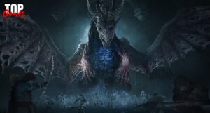 Il Drago caduto in una scena di Dark Arisen
