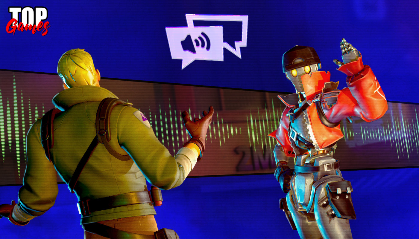 Personaggi di Fortnite nella presentazione delle conversazioni con IA