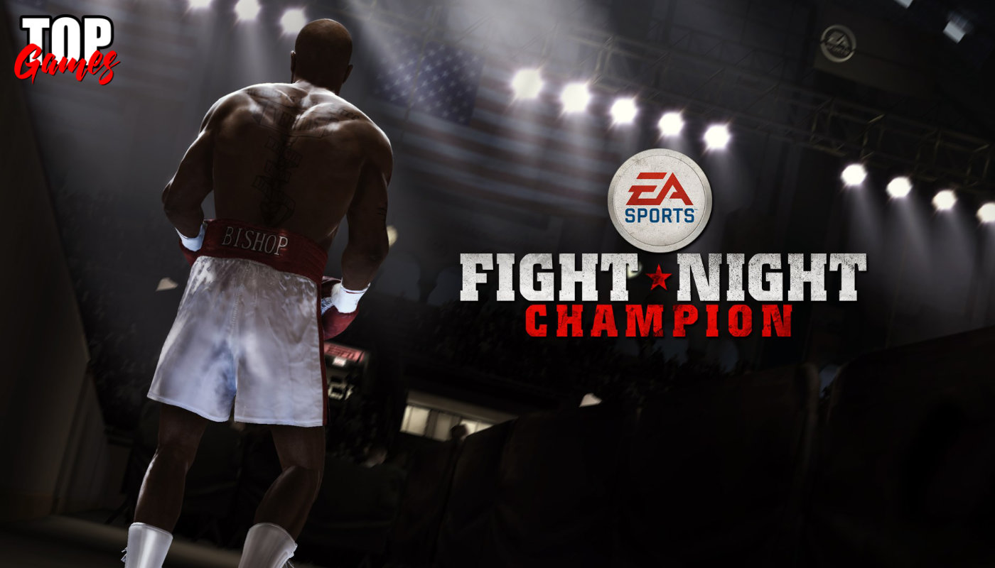 Fight Night Champion con Andre Bishop davanti al ring