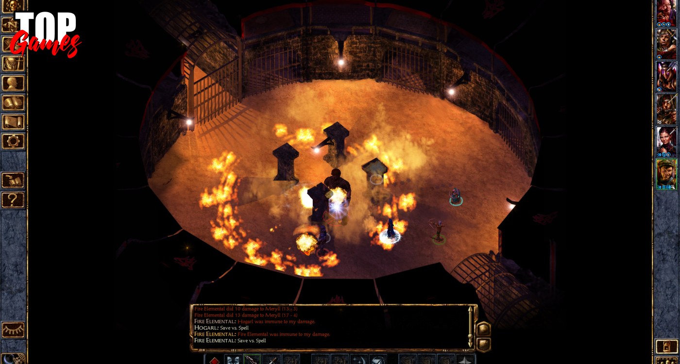 I Baldurs Gate classici propongono combattimenti in tempo reale con pausa