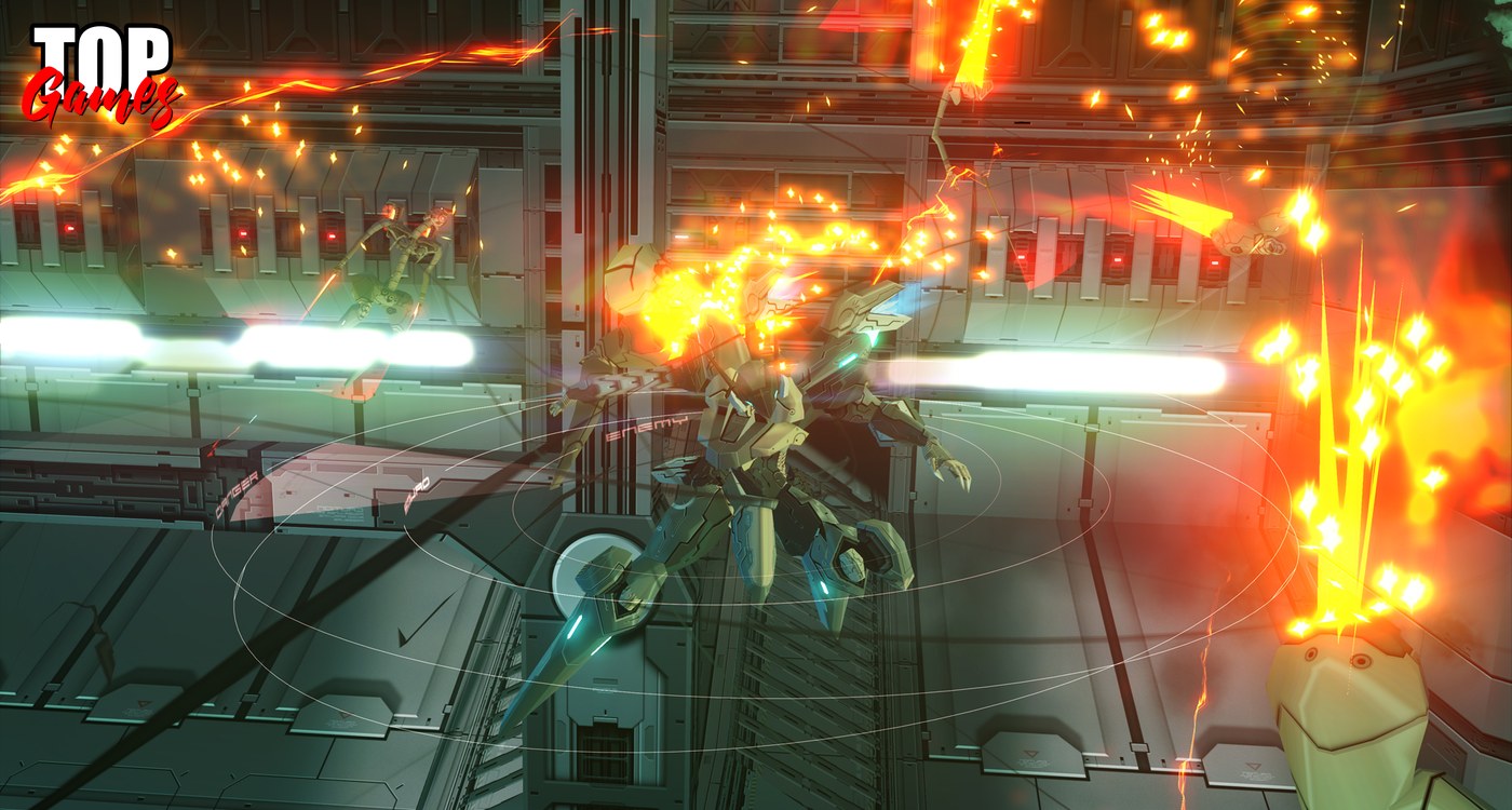 Jehuty attraversa gli scontri mecha di Zone of the Enders