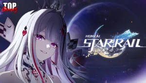Aha con gli occhi viola nell’immagine ufficiale di Honkai Star Rail