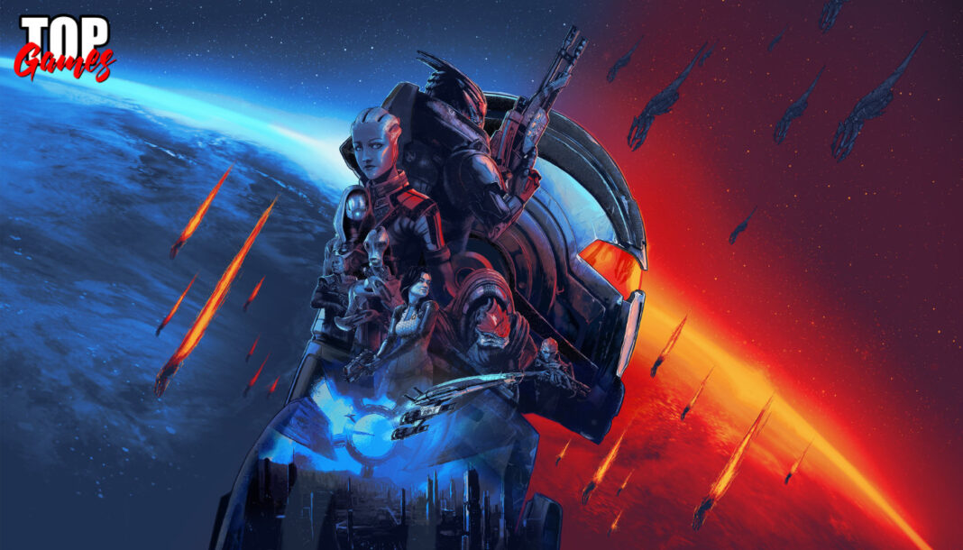 Mass Effect supera le 200 mila firme per salvare la saga I protagonisti di Mass Effect Legendary Edition nella grafica ufficiale