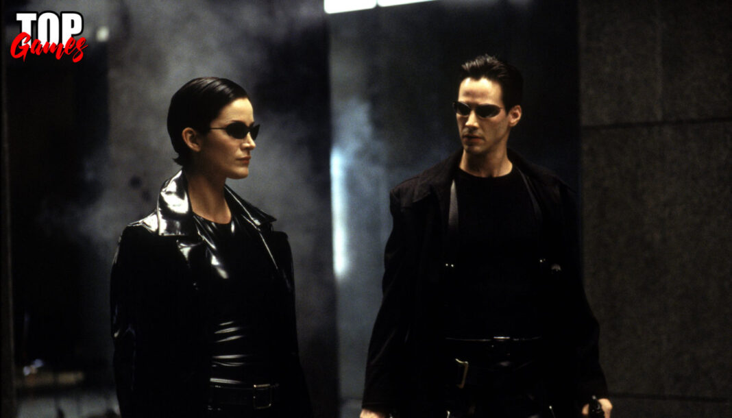 Matrix al cinema in 4K restano due giorni per tornare con Neo Neo e Trinity con occhiali scuri nel primo Matrix