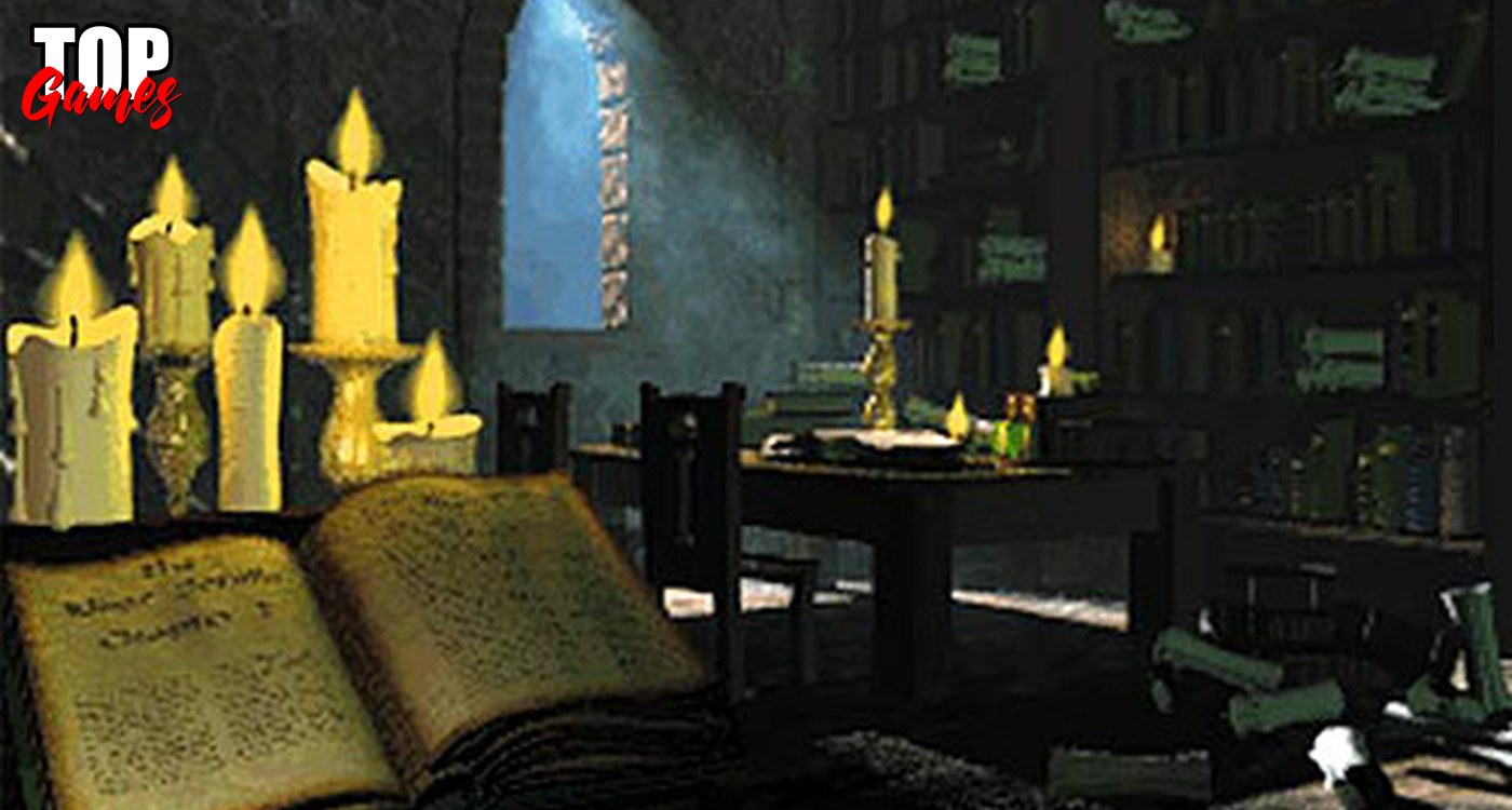 Una scena di The Elder Scrolls II Daggerfall