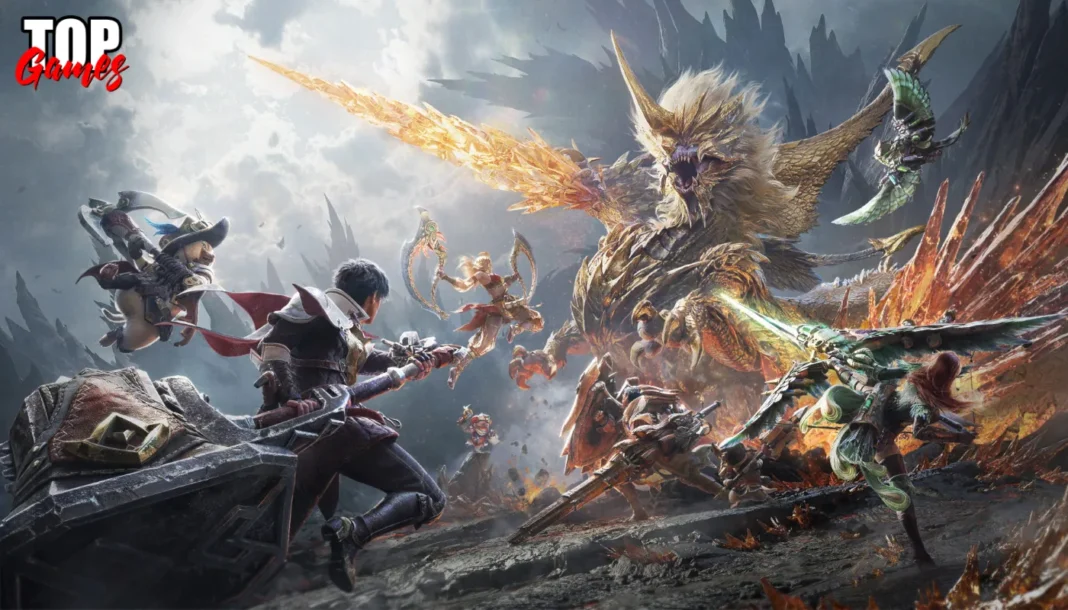 Monster Hunter Outlanders รจ arrivato e la caccia passa al telefono Avventurieri contro un grande mostro in Monster Hunter Outlanders