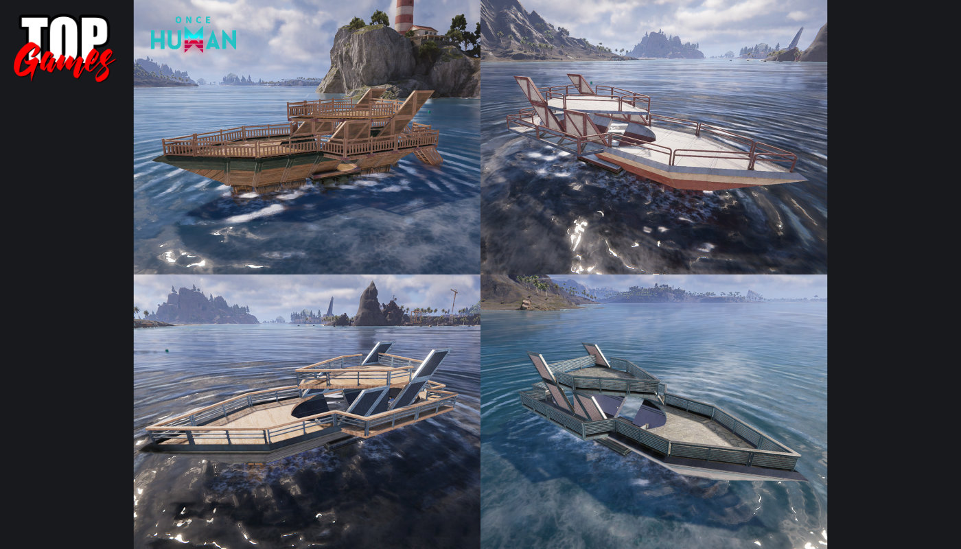 Le imbarcazioni personalizzabili di Once Human Isles of Abyss