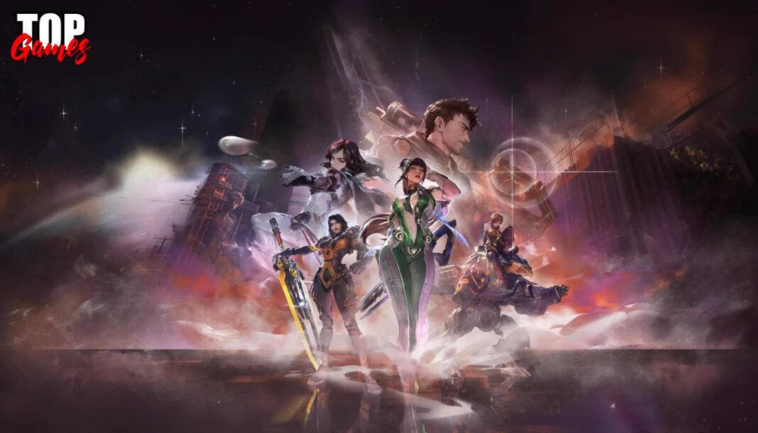 Overwatch Stellar Blade artwork EVE Protocol Artwork ufficiale di Overwatch e Stellar Blade per EVE Protocol