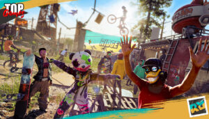 Riders Republic su Switch 2 con i rider riuniti nel Ridge