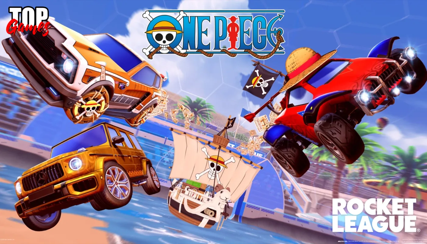 Rocket League One Piece le auto personalizzate e la Going Merry nell'arena