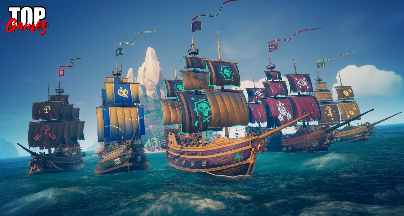 Una scena di Sea of Thieves