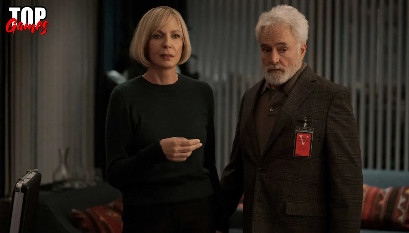 Allison Janney e Bradley Whitford come Grace e Todd Penn in The Diplomat
