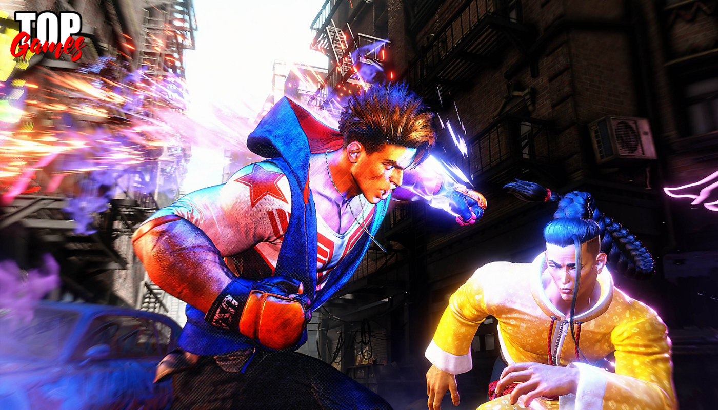 Luke e Jamie in uno scontro di Street Fighter 6 gioco che utilizza Capcom ID online