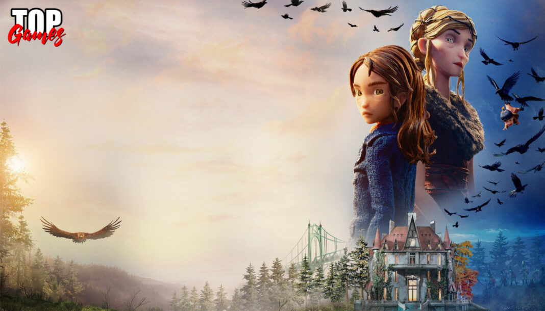 Prue e Alexandra fra corvi e foresta nel film Wildwood