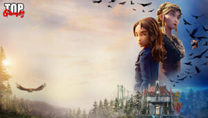 Prue e Alexandra fra corvi e foresta nel film Wildwood